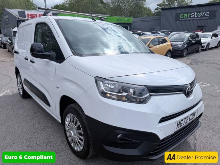 2023 Toyota ProAce White 1.5 BlueHDi Icon panel van, 86,000 miles, Euro 6, 6-Speed manual, A/C Pa...