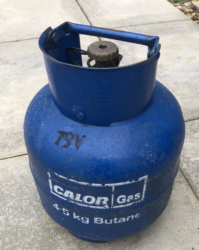 4.5kg Butane gas bottle 