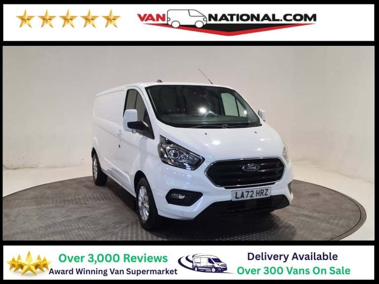 2023 Ford Transit Custom 2.0 EcoBlue 130ps Low Roof Limited Van PANEL VAN DIESEL Manual