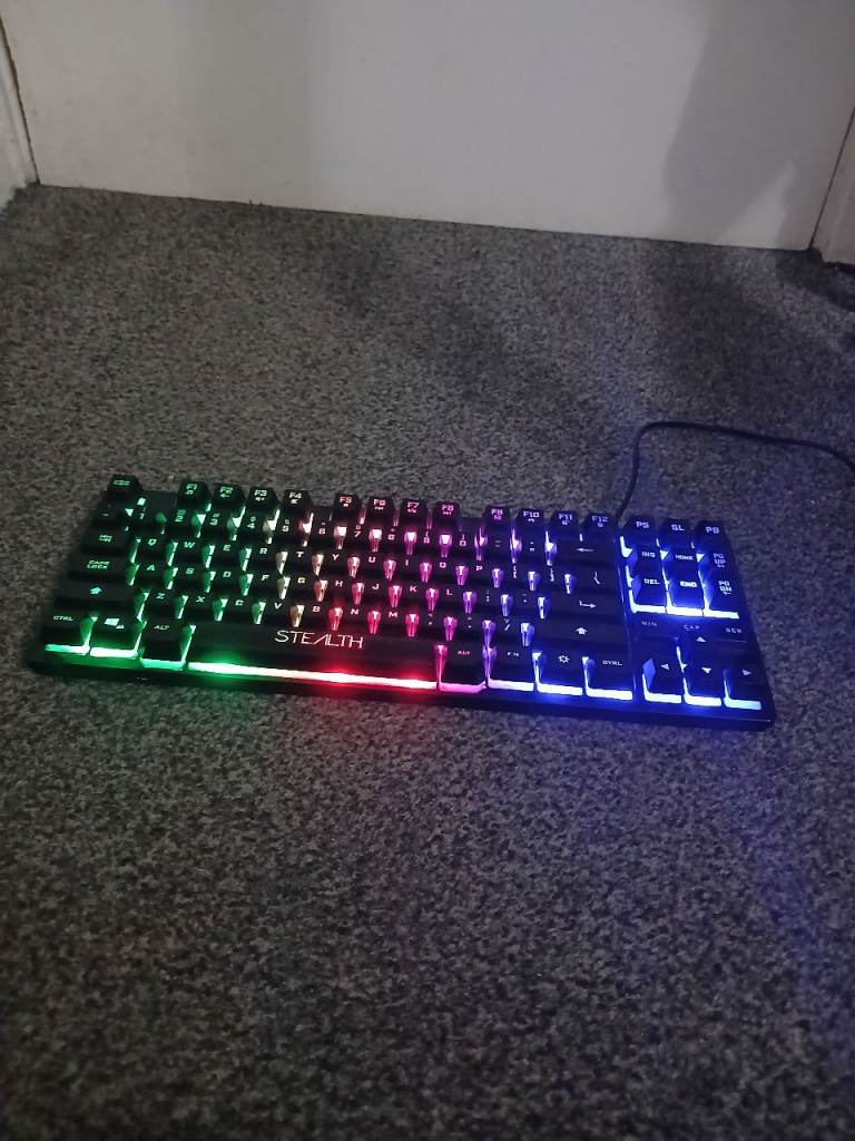 STEALTH RGB Gaming Keyboard – Backlit Wired