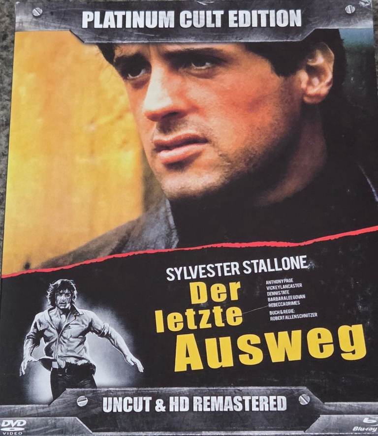 Sylvester Stallone Der Letzte Ausweg Platinum Cult Edition Blu-ray/DVD