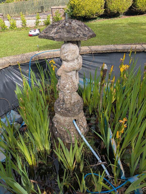Boy & Girl water feature 