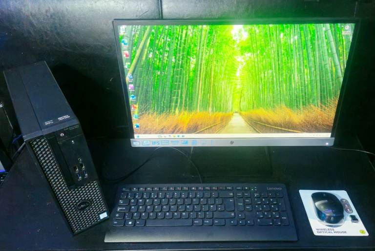 🖥️Compact Size Dell/HP Computer Package