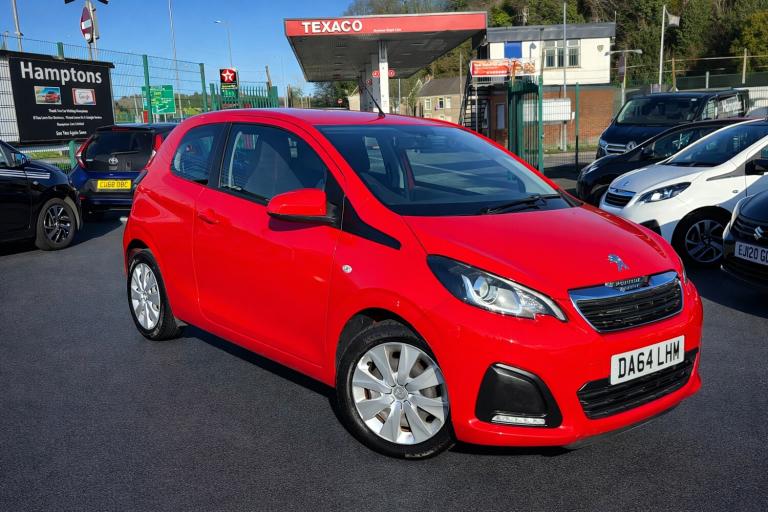 2014 Peugeot 108 1.0 Active 3dr HATCHBACK Petrol Manual