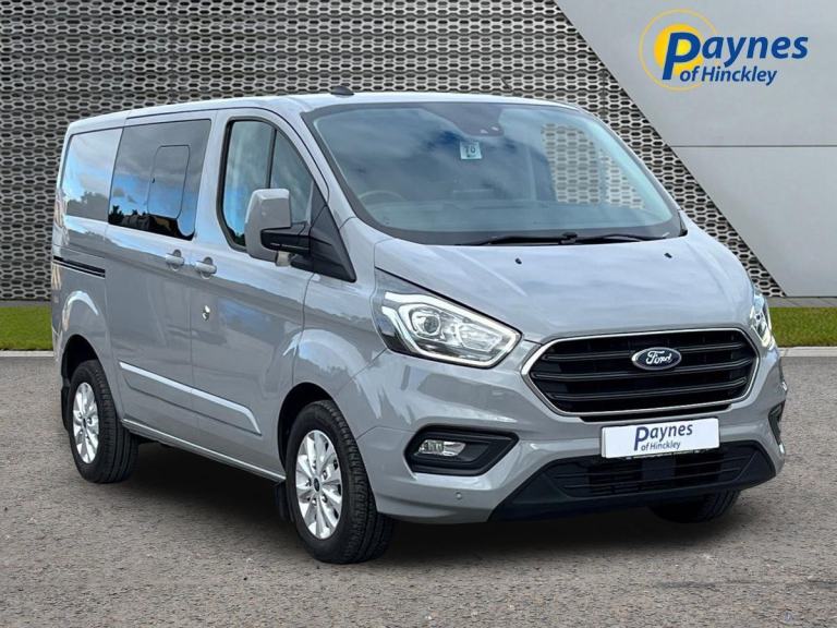 2023 Ford Transit Custom 320L1 DCIV Limited 2.0L 170PS 6 Spd Grey Matter LOW MLS