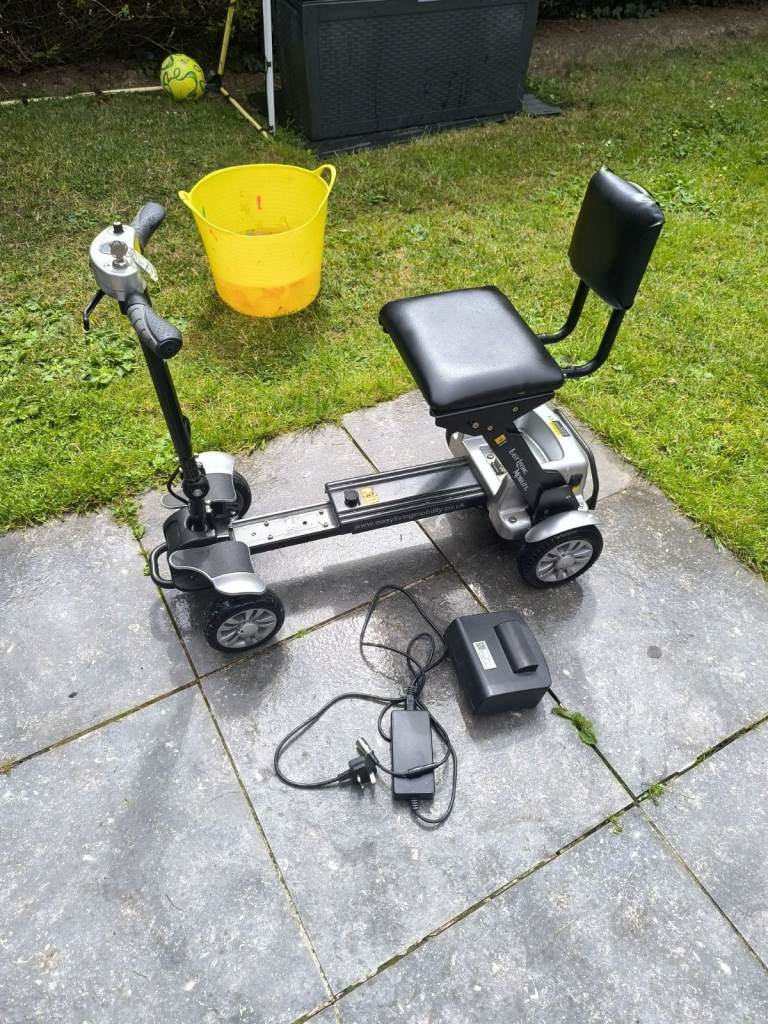 Folding Mobility Scooter with Charger – Good Condition