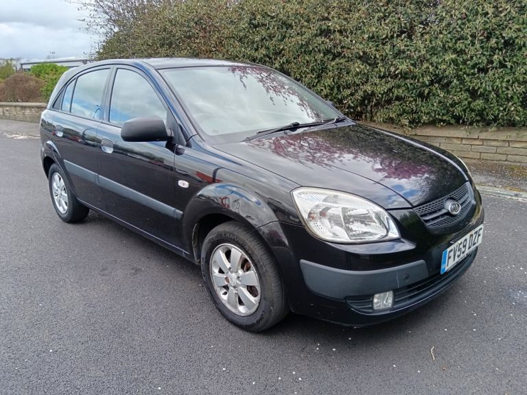 2009 KIA RIO CHILL 1.5 CRDI DIESEL 5DR BLACK *ONLY £35 ROAD TAX* GREAT LITTLE CAR