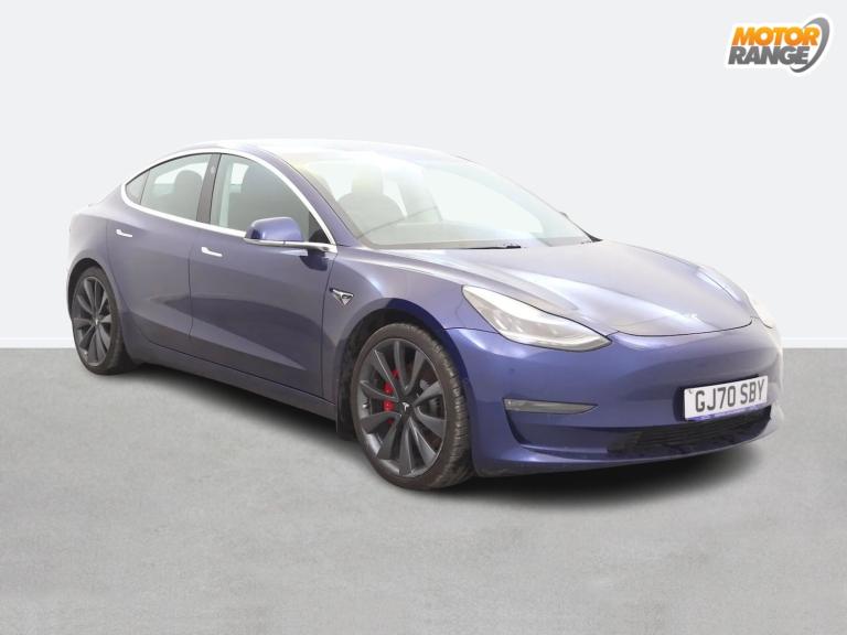 2020 Tesla Model 3 Performance AWD 4dr [Performance Upgrade] Auto Saloon ELECTRIC Automatic