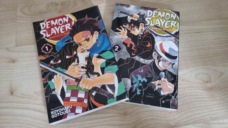 Demon Slayer Manga - Volumes 1 and 2