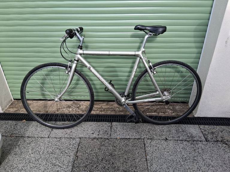 Cannondale Ultra Sport Hybrid Bike - Silver, Good Condition