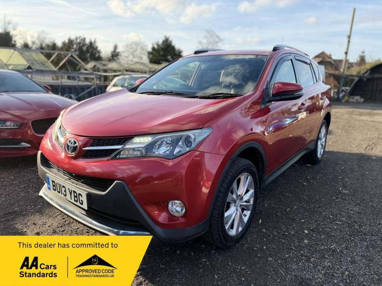 2013 Toyota RAV4 2.2 D-CAT Invincible Auto 4WD Euro 5 5dr ESTATE Diesel Automatic