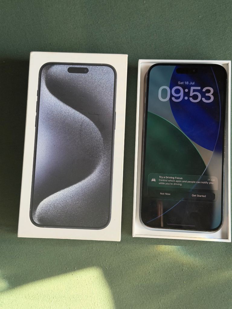 Apple iPhone 15 Pro max 256GB - Blue, Good Condition