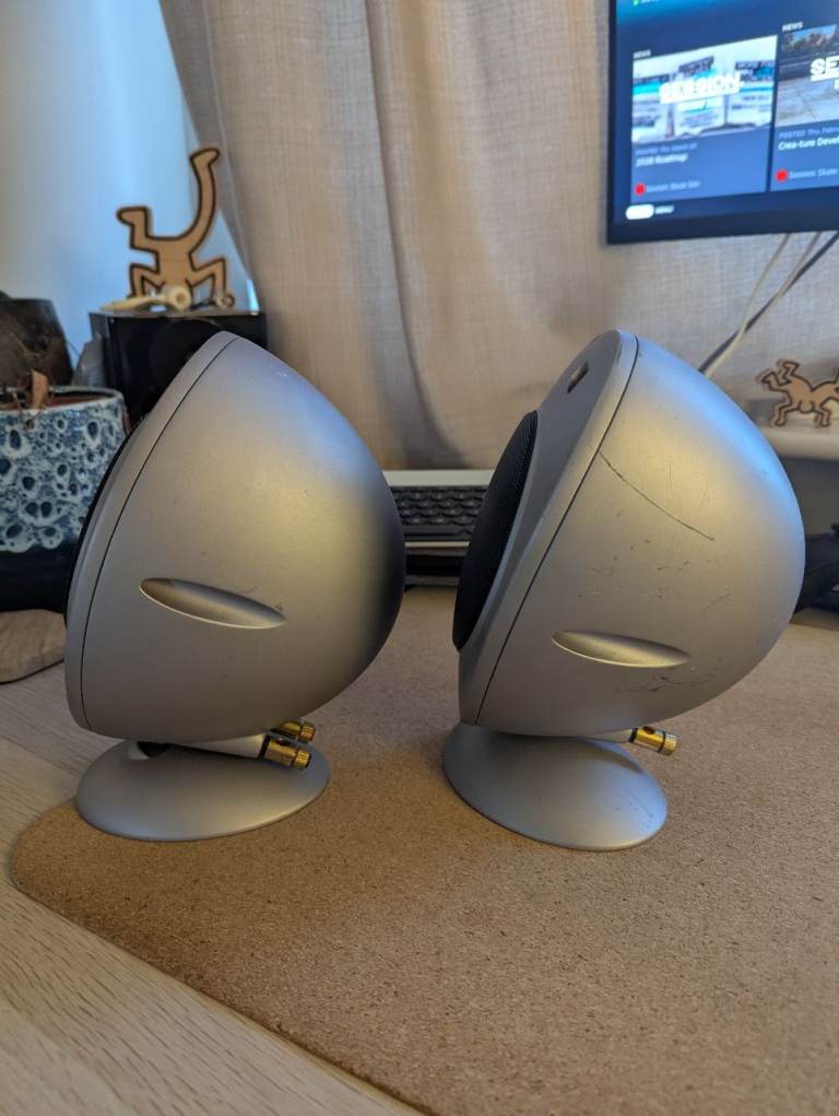 KEF Egg Speakers x2