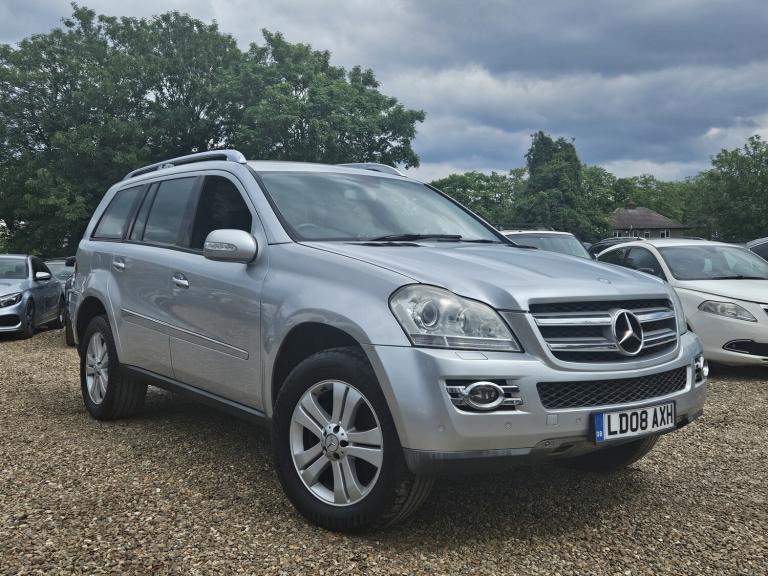 2008 MERCEDES -BENZ GL CLASS GL320 CDI 5 DOOR DIESEL AUTOMATIC 7 SEATER SILVER