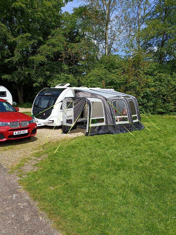 Caravan awning