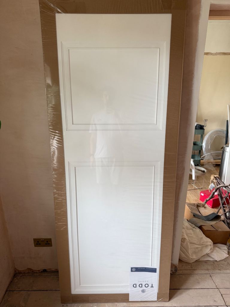 Todd Cheltenham White Internal Door – Unused, Still in Packaging