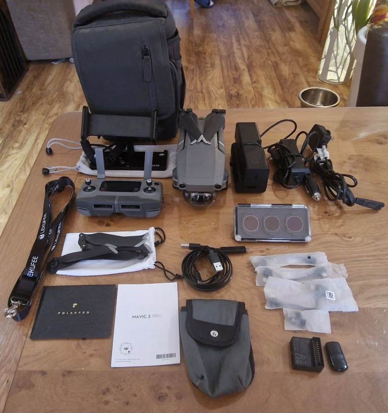 DJI Mavic Pro 2 Foldable Drone with extras - Great Condition