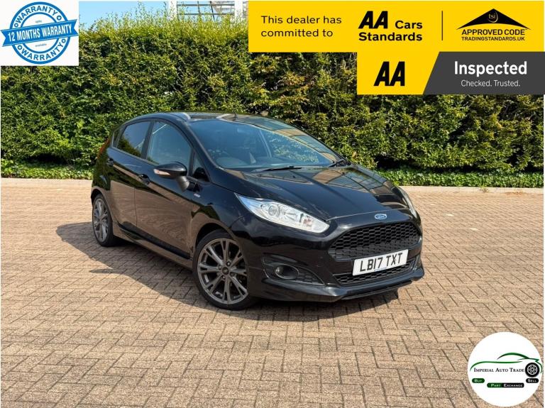 2017 Ford Fiesta 1.0T EcoBoost ST-Line Hatchback 5dr Petrol Manual Euro 6 (s/s)