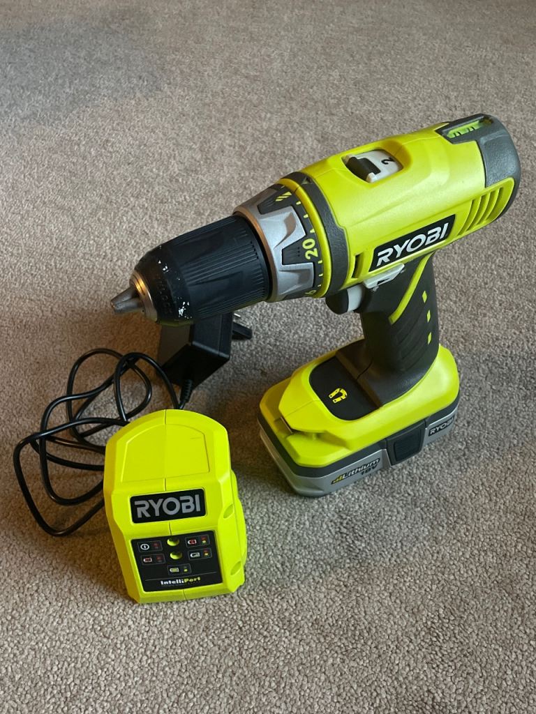 Ryobi LCD1802 18V Cordless 2-Speed Electric Drill