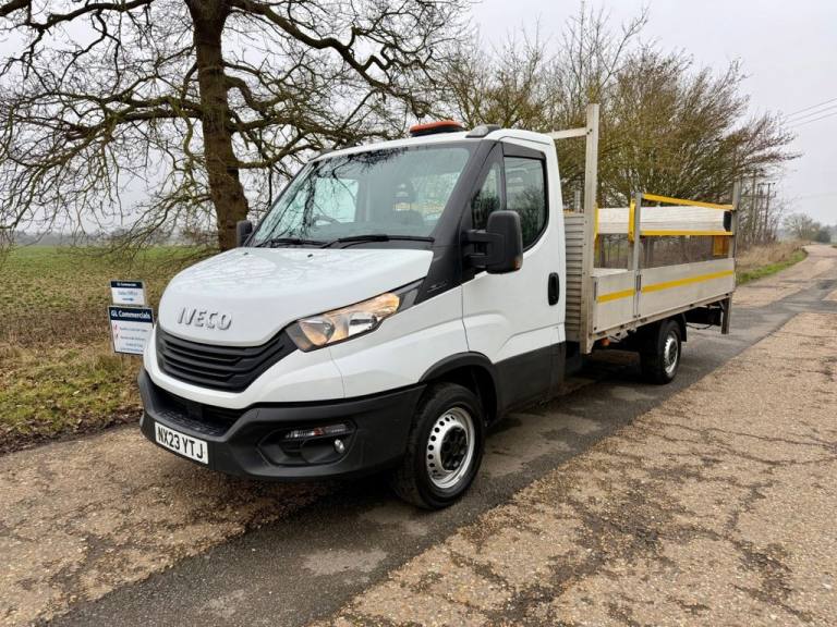 2023 23 IVECO DAILY 2.3D HPI 14V 35S 3450 DROPSIDE LWB EURO 6 * TAIL LIFT AIR CO