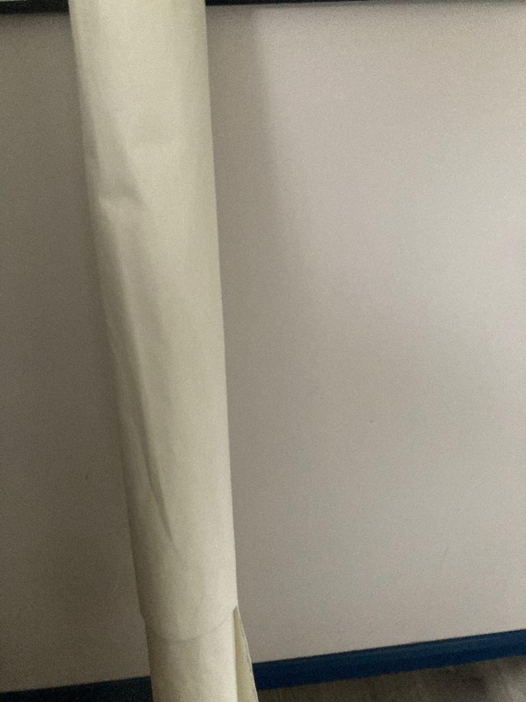 6 metres of Thermal blackout material 