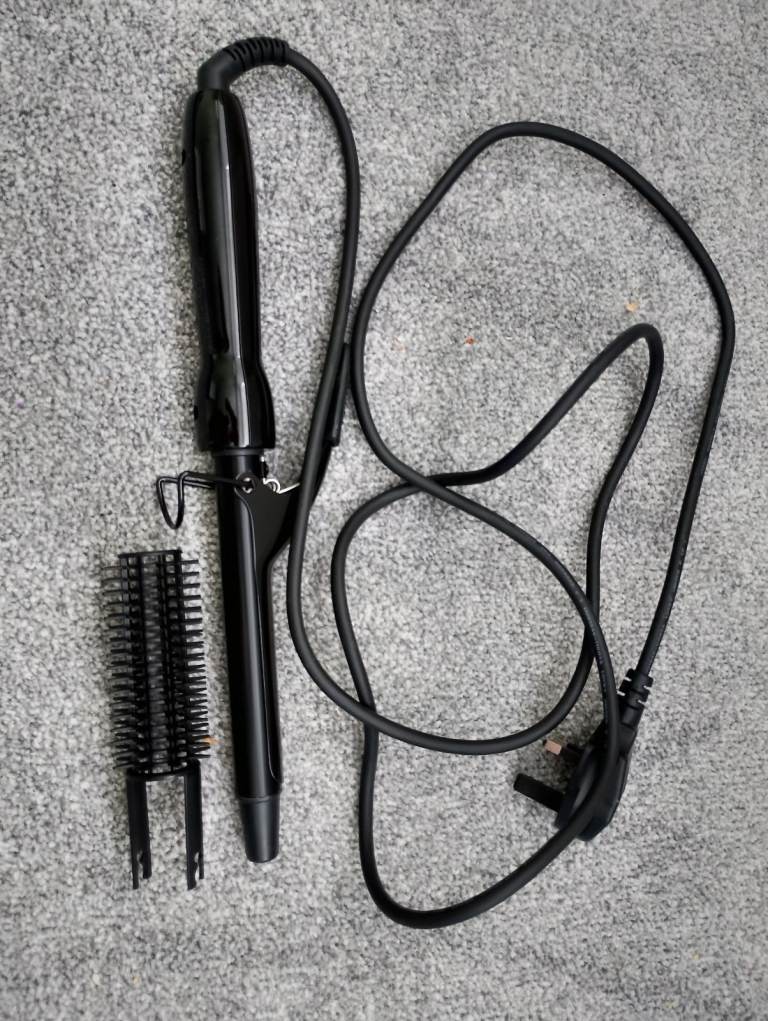 hair tongs with curls adapter 
