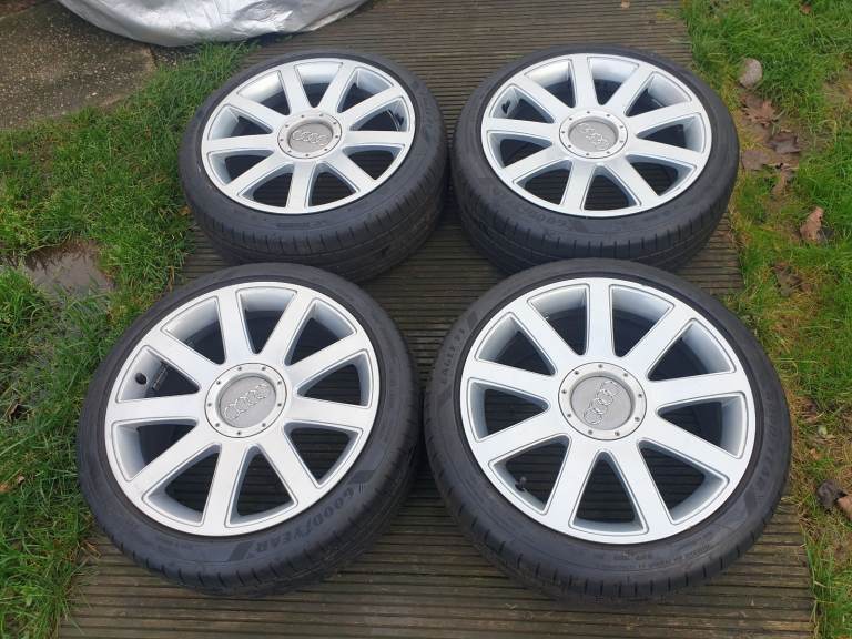 Audi rs4 wheels /new good year eagle tyres