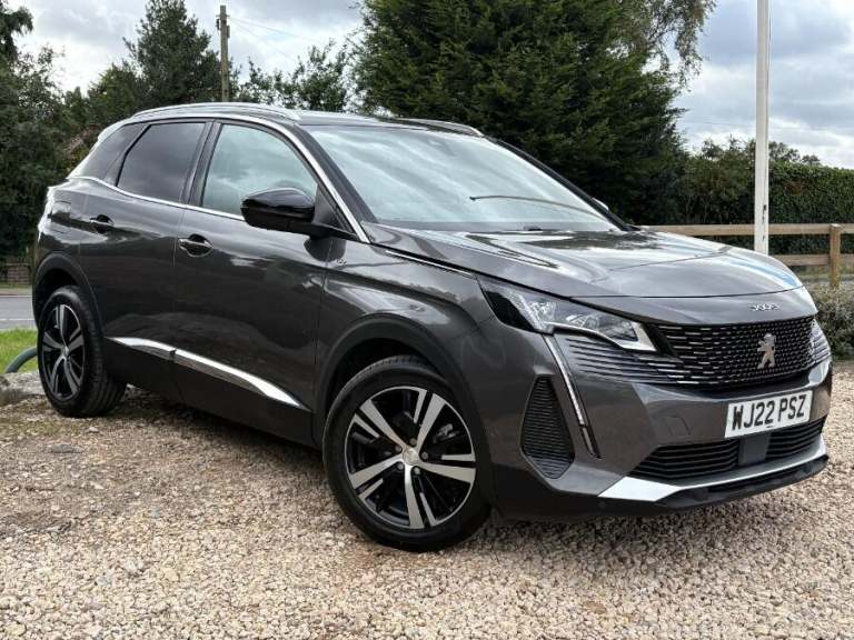 2022 Peugeot 3008 1.5 Bluehdi Gt Suv 5dr Diesel Eat Euro 6 (s/s) (130 Ps) HATCHBACK Diesel Automatic