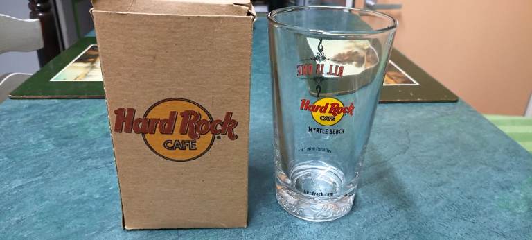 Hard Rock Cafe Pint Glass – Brand New in Box