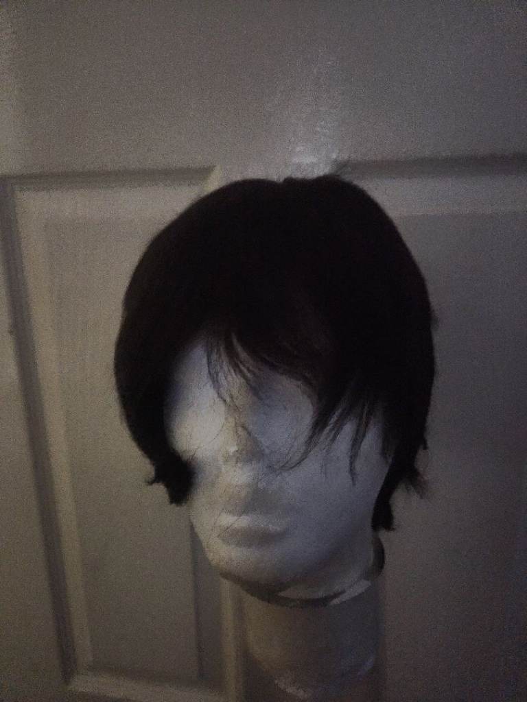 Short dark  Wig synthetic