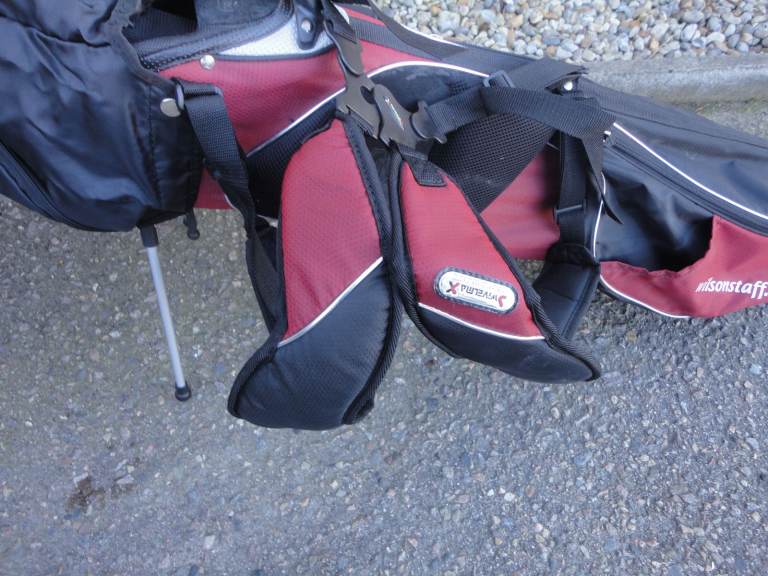 Golf cart trolley, pencil bags, wilson, cobra, callaway various prices