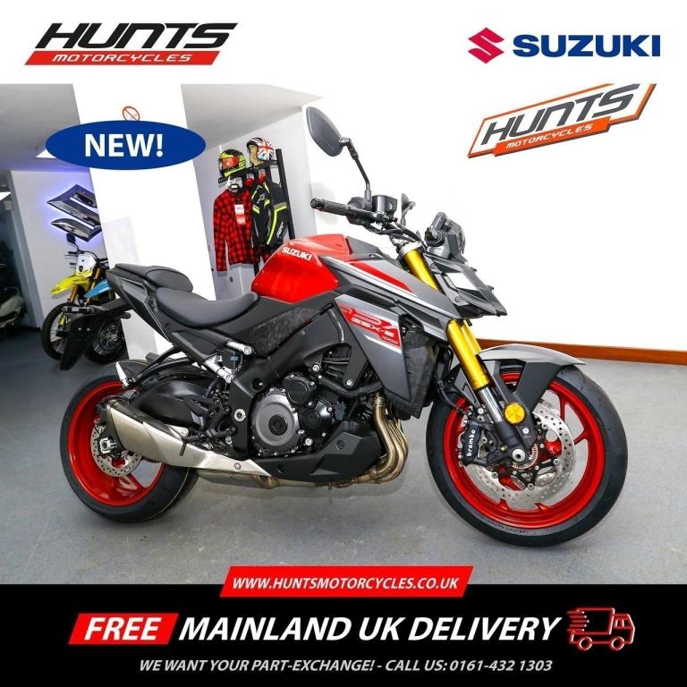 NEW Suzuki GSX-S1000. Candy Red. NOW JUST £10,999 On The Road (No Added Fees!)