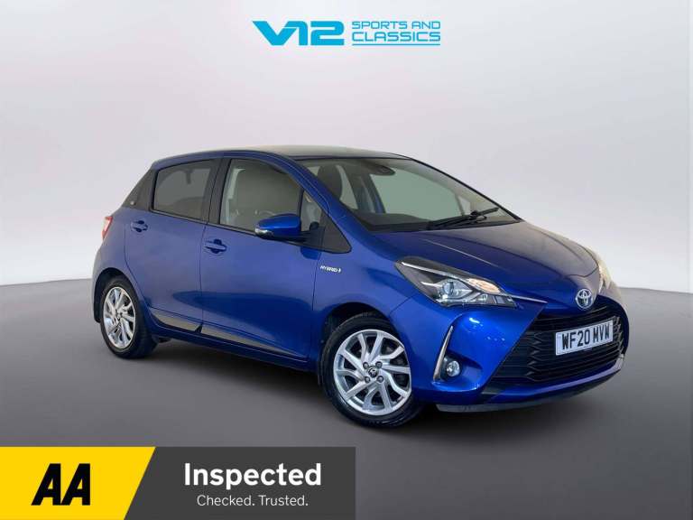 2020 Toyota Yaris 1.5 Hybrid Y20 5dr CVT [Bi-tone] HATCHBACK PETROL/ELECTRIC Automatic