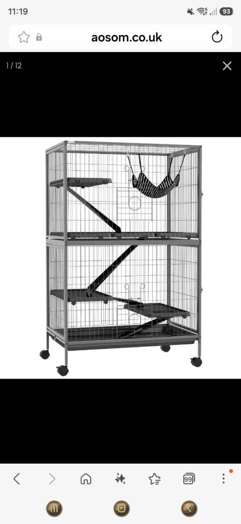 Small animal cage 