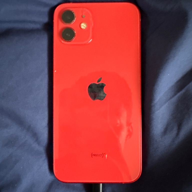 Apple iPhone 12 Red - Excellent Condition - 100% Battery