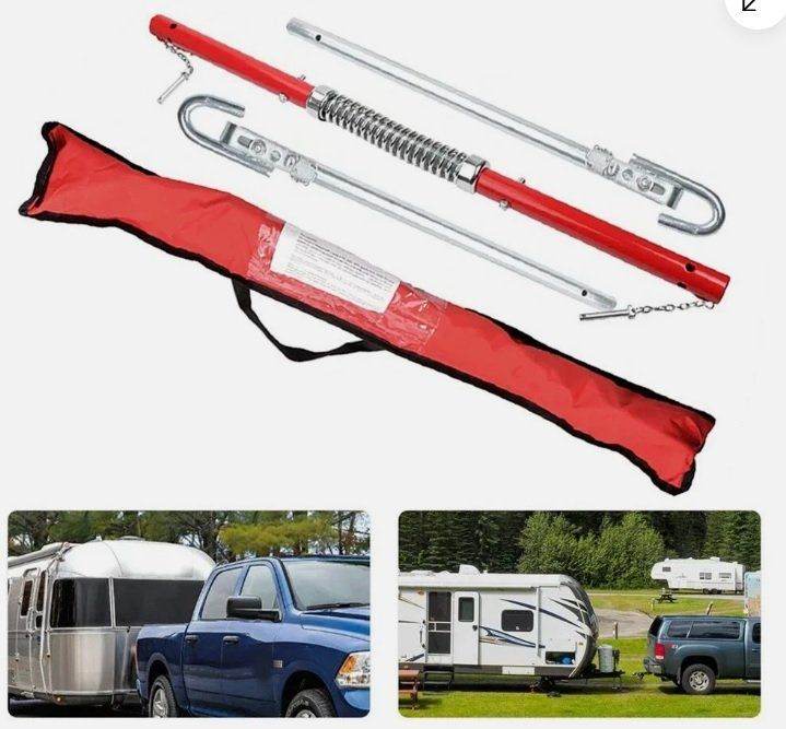 TOWING POLE - 3 TON- with Spring Shock Damper NEW