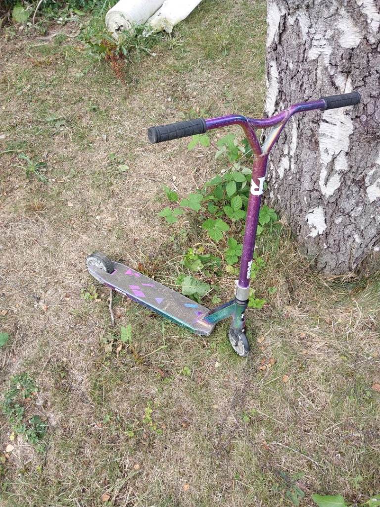 Multicoloured Stunt Scooter – Fair Condition