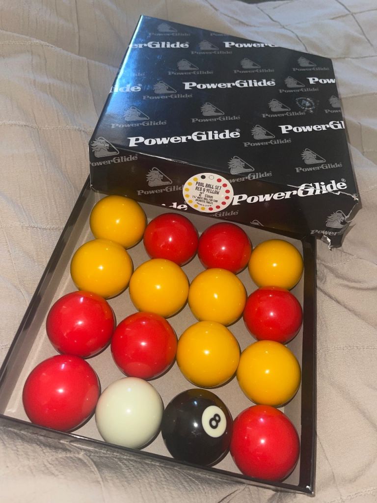 PowerGlide Pool Balls Set – New in Box