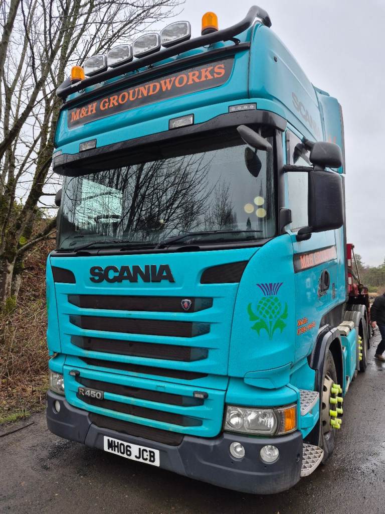 Scania R450 plus nc trailer
