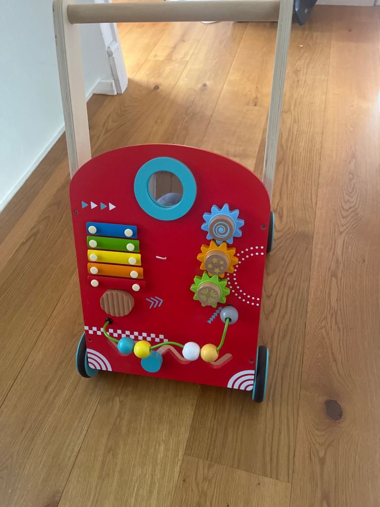 image for Wooden walker for babies 