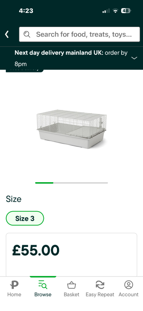 Hamster cage 