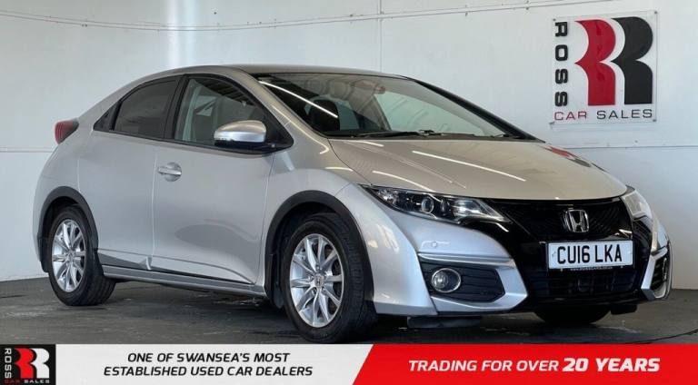 2016 Honda Civic 1.6 i-DTEC SR Hatchback 5dr Diesel Manual Euro 5 (s/s) (120 ps) Hatchback Diesel...