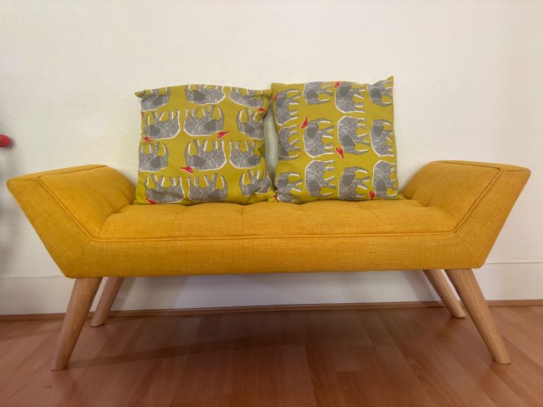 Dunelm Milan Fabric Bench
