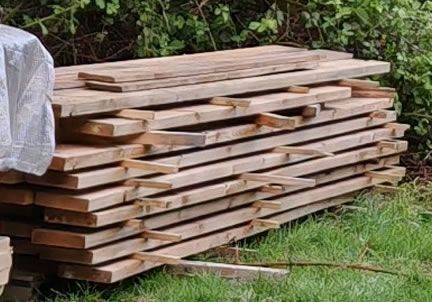 50 x 200mm nom x 4.8m C24 grade treated structural grade regularised joists