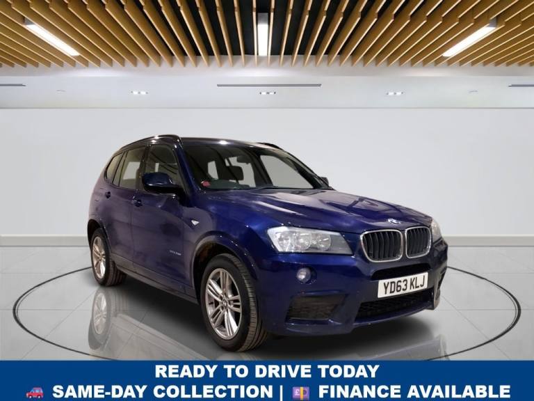 2013 BMW X3 2.0 20d M Sport SUV 5dr Diesel Auto xDrive Euro 5 (s/s) (184 ps) ESTATE Diesel Automatic