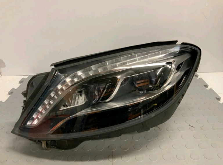 MERCEDES S CLASS - W222 - XENON/ LED HEADLIGHT - PASSENGER -COMPLETE
