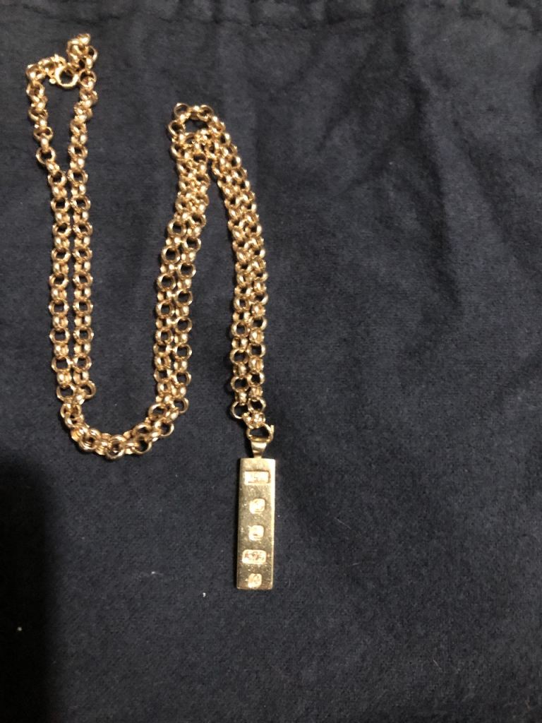image for 9ct goldbelcher chain