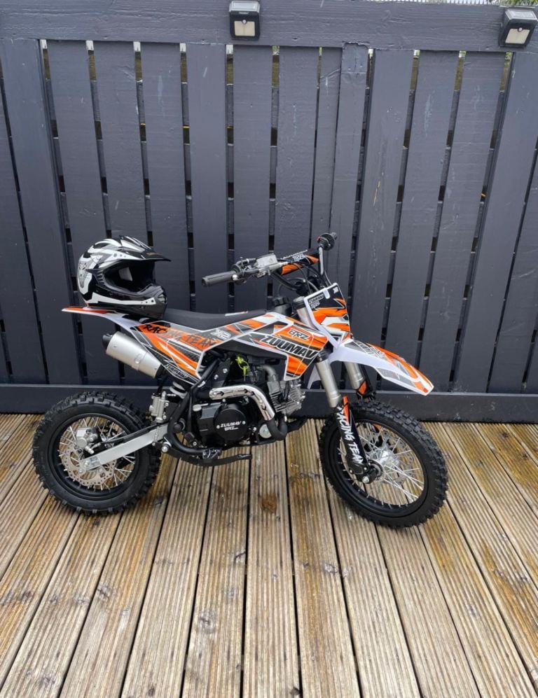 BRZ 110cc racing team pro semi auto pit bike