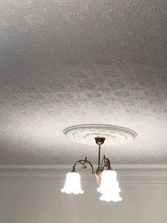 Lights removed from an  1910 Edwardian property