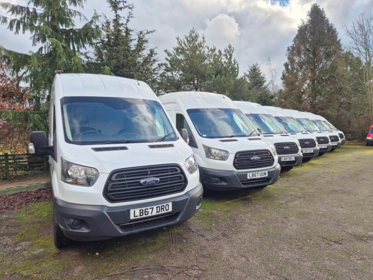 2018 Ford Transit 2.0 TDCi 130ps L2 H3 MWB HI ROOF Van DIRECT BT WORKSHOP / CAMPER PANEL VAN Dies...